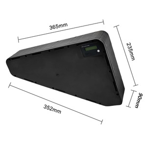Batería Triangular de Iones de Litio para Bicicleta Eléctrica, 52V, 15.6Ah, 18.2Ah, 20Ah, 23.4Ah, 26Ah, 30Ah, 35Ah, Paquete de Baterías DIY - Product Image 2
