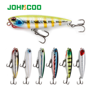 JOHNCOO — leurre flottant gyroscopique en forme de Z, appât artificiel de type Wobbler idéal pour la pêche en Surface, 65/100mm - Product Image 2