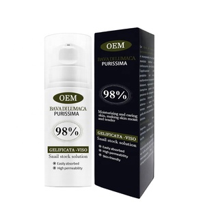 Crème Éclaircissante Visage à l'Extrait de Grenade et aux Extraits de Plantes de Haute Qualité, Solution Concentrée de <span class=keywords><strong>Bave</strong></span> <span class=keywords><strong>d</strong></span>'<span class=keywords><strong>Escargot</strong></span>, <span class=keywords><strong>Gel</strong></span> <span class=keywords><strong>d</strong></span>'Aloe Vera Raffermissant et Illuminateur pour le Visage - Product Image 1