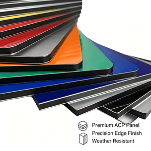 Vente d'usine - Échantillon de panneau composite en aluminium Alucobond ACM ACP moderne, antistatique, double face, 8 mm - Product Image 3