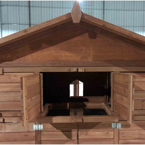 SDB008 meilleure vente maison d'oiseau en bois massif grande <span class=keywords><strong>cage</strong></span> à oiseaux extérieure étanche à l'eau meubles pour animaux de compagnie pour poulet Pigeon autre - Product Image 5