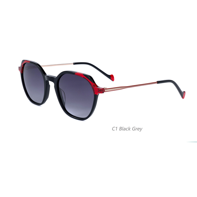 Luxury Fashion Sunglasses High Quality Metal Acetate Mirror Sunglasses Unisex Fashion Sunglasses
