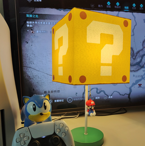 <strong>Super</strong> <strong>Mario</strong> Modern AC Powered Dimmable Pull Chain Desk <strong>Lamp</strong> Cute Personality Animal Student Table <strong>Lamp</strong> - Product Image 5