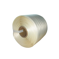Usine 9mm bande thermofusible matériau PET collé résistant à l'eau personnalisable largeur épaisseur manuel emballage sangle Standard