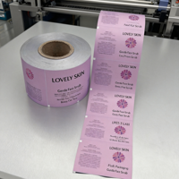 Film plastique laminé imprimé sur mesure pour l'emballage alimentaire, les collations, les biscuits, les cosmétiques - Film flexible haute barrière