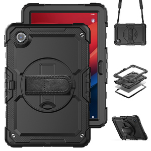Funda para tableta para Lenovo Tab M11 TB330FU <span class=keywords><strong>Pad</strong></span> 2024 TB331FC con correa para las manos correa para el hombro y soporte giratorio - Product Image 1
