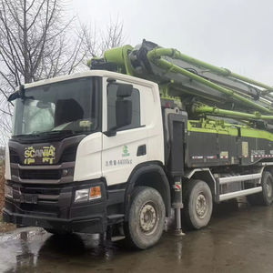 Camión Bomba de Concreto Zoomlion de Primera Calidad en China, 43/46/47/49/52/56/59/62/63m, Modelo 49X-6rz, en Shanghái - Product Image 1