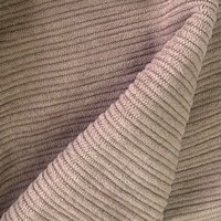 Tissu en velours côtelé à rayures AB - Tissu tricoté respirant et résistant à l'eau pour ameublement et textile de maison