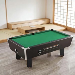 Table <span class=keywords><strong>de</strong></span> <span class=keywords><strong>billard</strong></span> commerciale à monnayeur <span class=keywords><strong>de</strong></span> 7 et 8 pieds avec système <span class=keywords><strong>de</strong></span> retour automatique <span class=keywords><strong>de</strong></span> balles, faible MOQ - Product Image 4