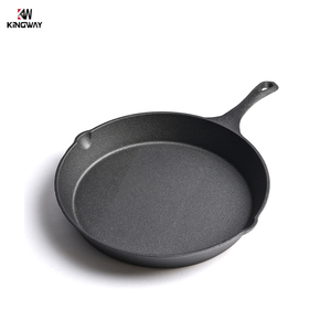 Batterie de cuisine antiadhésive en fonte, ensemble de casseroles en fonte, poêles à frire pour cuisine, <span class=keywords><strong>camping</strong></span> intérieur et extérieur - Product Image 4