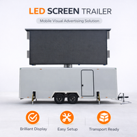 Remorque publicitaire mobile à LED LT-21 |   Conception hydraulique de type boîte |   Solution professionnelle pour les roadshows