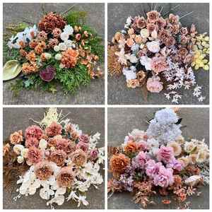 ดอกไม้ประดิษฐ์สไตล์ยุโรปสีสันฤดูใบไม้ร่วง รุ่น LO-593 ดีไซน์วินเทจ คอลเลคชั่นฤดูใบไม้ร่วง สำหรับตกแต่งงานแต่งงานและงาน DIY - Product Image 5