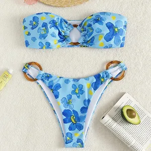 Hot bán nhà máy trực tiếp rẻ hơn cửa hàng Bikinis Set bán buôn kết hợp phong cách quần áo kiện áo tắm phụ nữ đồ bơi cổ