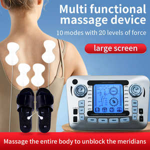 Alat Pijat Terapi Digital Elektrostimulator <span class=keywords><strong>Stimulator</strong></span> Otot Elektrik Ems Akupunktur Pijat Tubuh - Product Image 2