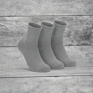 Chaussettes en laine pour hommes et femmes, chaussettes épaisses tricotées pour l'hiver, chaussettes de ski antidérapantes, doublures de chaussures antidérapantes - Product Image 2