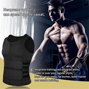 Meilleures ventes : Gilet de sudation fitness avec double ceinture de maintien abdominal et de correction de la silhouette pour la perte de poids et l'entraînement de la taille - Product Image 5