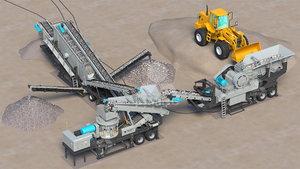 Передвижная дробилка для литиевой руды, spoduмола, лепидолита - Product Image 4