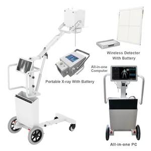 Acil oda için taşınabilir mobil radyografi görüntüleme ekipmanları 5.6KW dijital x-ray sistemi