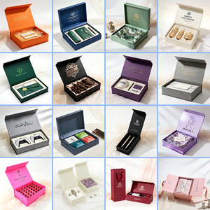 Scatola Regalo Magnetica Pieghevole Personalizzata con Finitura Soft Touch per Cosmetici, Elettronica, Abbigliamento, Esposizione di Marchi - Product Image 3