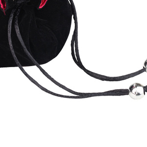 Pochette en velours de luxe recyclable avec cordon de serrage et logo personnalisé pour bijoux, montres, colliers, bagues et lunettes – Vente en gros - Product Image 2