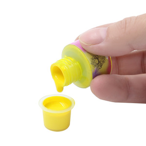 Juego de Tinta Profesional para Tatuajes de 28 Colores, 5 ml, para Práctica de Coloración y Sombreado, Pigmento Blanco y Negro, Tinta de Entrenamiento para Principiantes de Estudio - Product Image 2