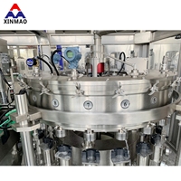 Ligne de production de canettes en aluminium 6000 CPH 330 ml, machine de remplissage et de scellage pour boissons gazeuses