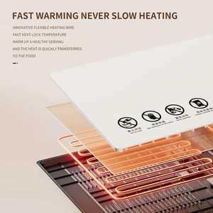 2024 New Inthetrend Foldable Silicone <b>Electric</b> <b>Heating</b> Warming Tray with Adjustable Temperature Eco-Friendly Custom Logo Option - Product Image 4