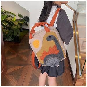 Gran oferta, mochila bonita de Anime a la moda para niños, bolsa de libros de viaje de gran capacidad, mochila escolar de dinosaurio para jardín de infantes, mochilas escolares - Product Image 2