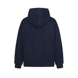 ผู้ผลิตจำหน่ายเสื้อฮู้ดดี้ผ้าฝ้ายแฟชั่นผู้ชายแบบสั่งทำ - รุ่นยอดนิยมใหม่ล่าสุด สไตล์คลาสสิก ทรงหลวม มีซิป สีพื้น สำหรับฤดูใบไม้ร่วง - Product Image 2