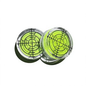 Niveau circulaire RISUX de niveau 3 en plastique transparent de qualité industrielle avec graduations claires pour des mesures précises - Product Image 4