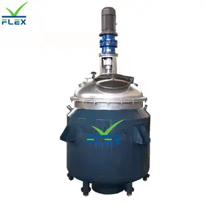 10t capacity BOPP acrylic adhesive line continuous stirred tank chemical reactors vertical stirred pressure autoclave reactors