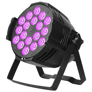 Luces LED Par <span class=keywords><strong>AMG</strong></span> en Oferta, 18x10W DMX512 RGBW, Ra95 CRI, Regulable, 5000K Luz Diurna, Iluminación de Escenario de Aluminio para Conciertos, Clubs y Fiestas - Product Image 1