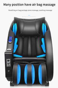 Gracesnow S5 sang trọng không gian viên nang 4D không trọng lực Ghế massage shiatsu nhiệt Ai nói chuyện bán hàng tự động đồng tiền Hệ thống thanh toán PU da cho - Product Image 4