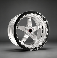 Jantes forgées RT-S S71 Beadlock polies/noires concaves profondes 15x10 17x10 5x112 5x120 pour course tout-terrain, compatibles BMW M3 M4 M5 G80 Ford