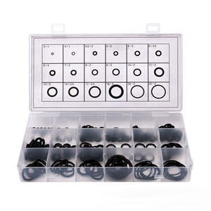 Surtido de Juntas Tóricas de 225 Piezas, 18 Tamaños, Caucho de Nitrilo Negro, Estándar GBT3452.5-2022, Origen China, para Grifos de Baño - Product Image 2
