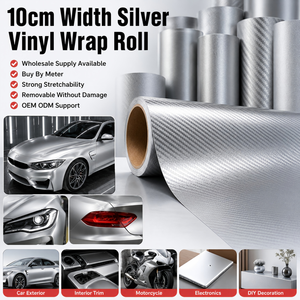 Colormax Venta al por Mayor de Fábrica, Vinilo de Fibra de Carbono <span class=keywords><strong>3D</strong></span> de Alta Calidad 1.52*17M, Película Protectora para Autos y Motocicletas, Adhesivo de 7.5mil de Grosor - Product Image 4