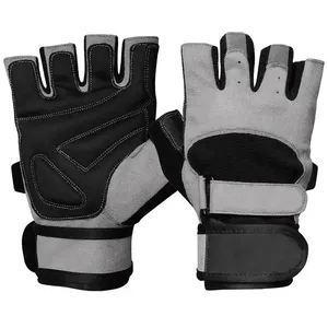 OEM de alta calidad al por mayor profesional personalizado guantes de entrenamiento de levantamiento de pesas guantes de gimnasio elásticos guantes pesados - Product Image 4