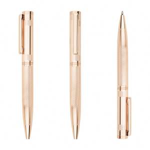 Exquisito Bolígrafo de Metal con Rodillo Giratorio y Recubrimiento Electrolítico, con Figura Grabada y Diseño de Logotipo Personalizado - Product Image 2