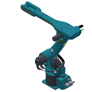 Bras robotisé industriel Sooyee SYB1806A à 6 axes, charge utile de 6 kg, portée de 1800 mm, manutention, palettisation, robot de chargement - Product Image 1