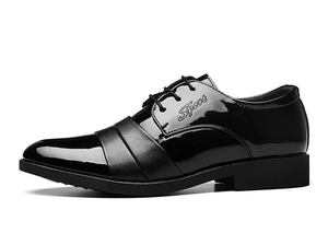 <span class=keywords><strong>Scarpe</strong></span> Eleganti da Uomo Nere Lucide di Alta Qualità 2026, Personalizzate in Fabbrica, Vendita all'Ingrosso, Fatte a Mano, in Pelle Traspirante - Product Image 2