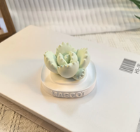 Désodorisant de voiture en gypse succulente Lead 2026 Nouveauté |   Diffuseur d'arômes en forme de plante 3D avec garantie d'un an pour la décoration de tableau de bord et de la maison