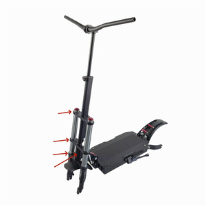 Accesorios para Patinetes Geofought, Placas Fijas para Amortiguador Delantero, Columna de Dirección para Patinete Eléctrico Boyueda Toursor Geofought E5B - Product Image 2