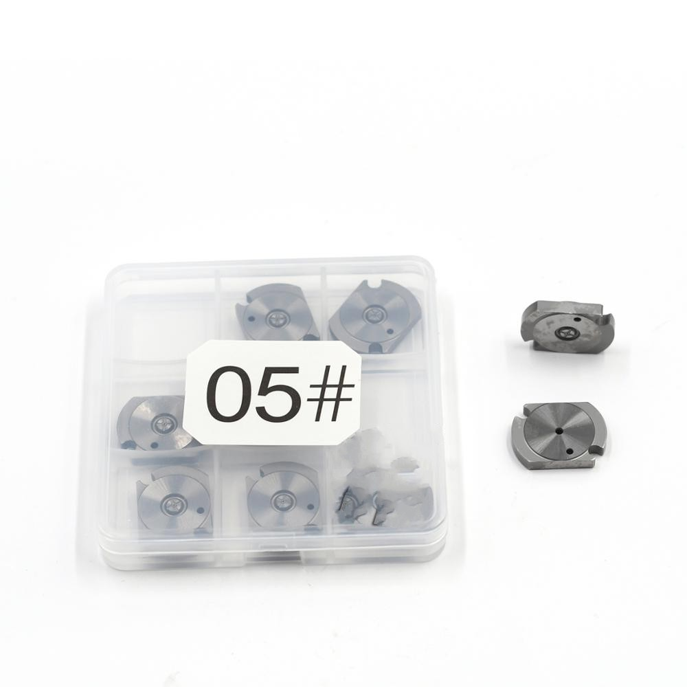 common rail injector orifice plate 4# orifice control valve plate for denso injector 095000-5053  095000-5220 095000-5550
