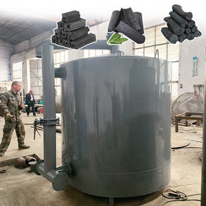 Çevre dostu yapma makinesi Retorting Biochar kömür karbonizasyonu fırın soba kömür fırın fiyatı - Product Image 3