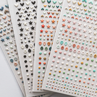 Autocollants gonflés personnalisés de haute qualité, autocollants gonflés décoratifs, embellissements pour scrapbooking, autocollants gonflés pour produits laitiers