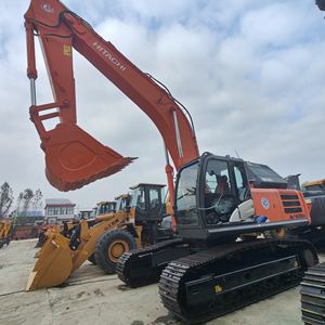 Excavatrice sur chenilles hydraulique Hitachi ZX200 d'occasion, marque japonaise, 90% NEUF, moteur, PLC, pompe, prix compétitifs, construction fiable - Product Image 2