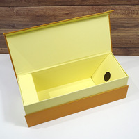 Caja de Regalo Magnética Personalizada de Alta Gama para Whisky, Vino, Vodka y Tequila, Caja Rectangular Rígida de Cartón con Inserto