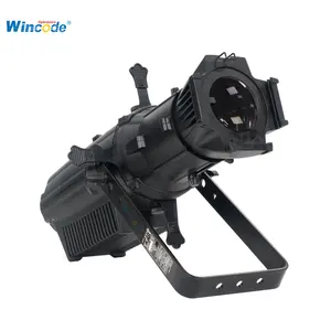 Luz elipsoidal de alumínio para palco, luminária profissional 5 em 1 RGBAL de 300w, iluminação de perfil LED para estúdio e teatro