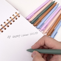 Nouveau stylo à bille mignon couleur bonbon école étudiant Gel stylo fournitures de papeterie personnaliser 0.5Mm stylos à bille