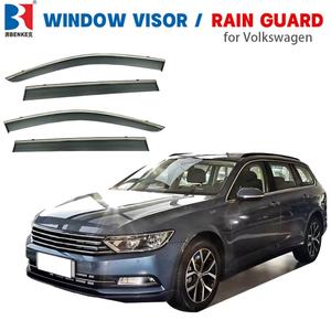 Visera para Ventana de Auto para Volkswagen Arteon 2018 - Deflector de Viento, Lluvia y Sol de Primera Calidad Moldeado por Inyección - Product Image 1